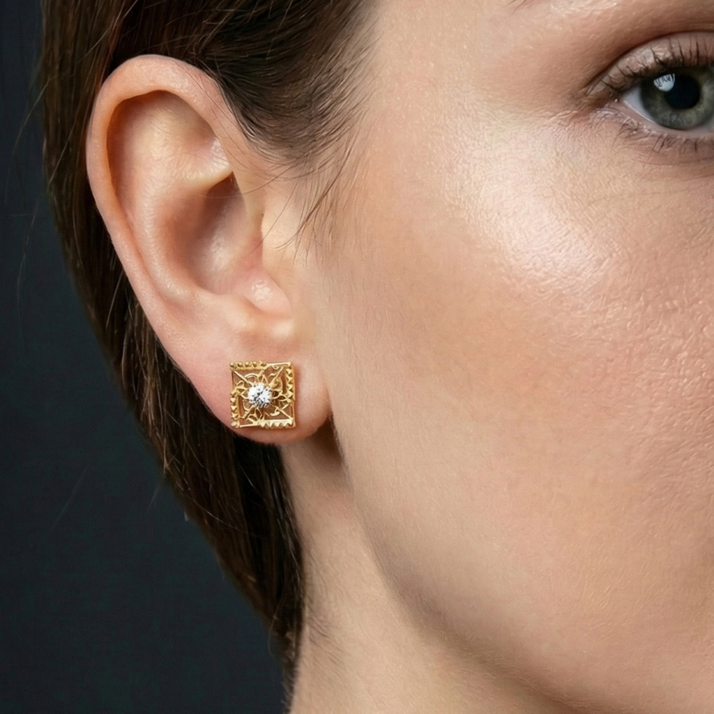 Jharokha Earrings
