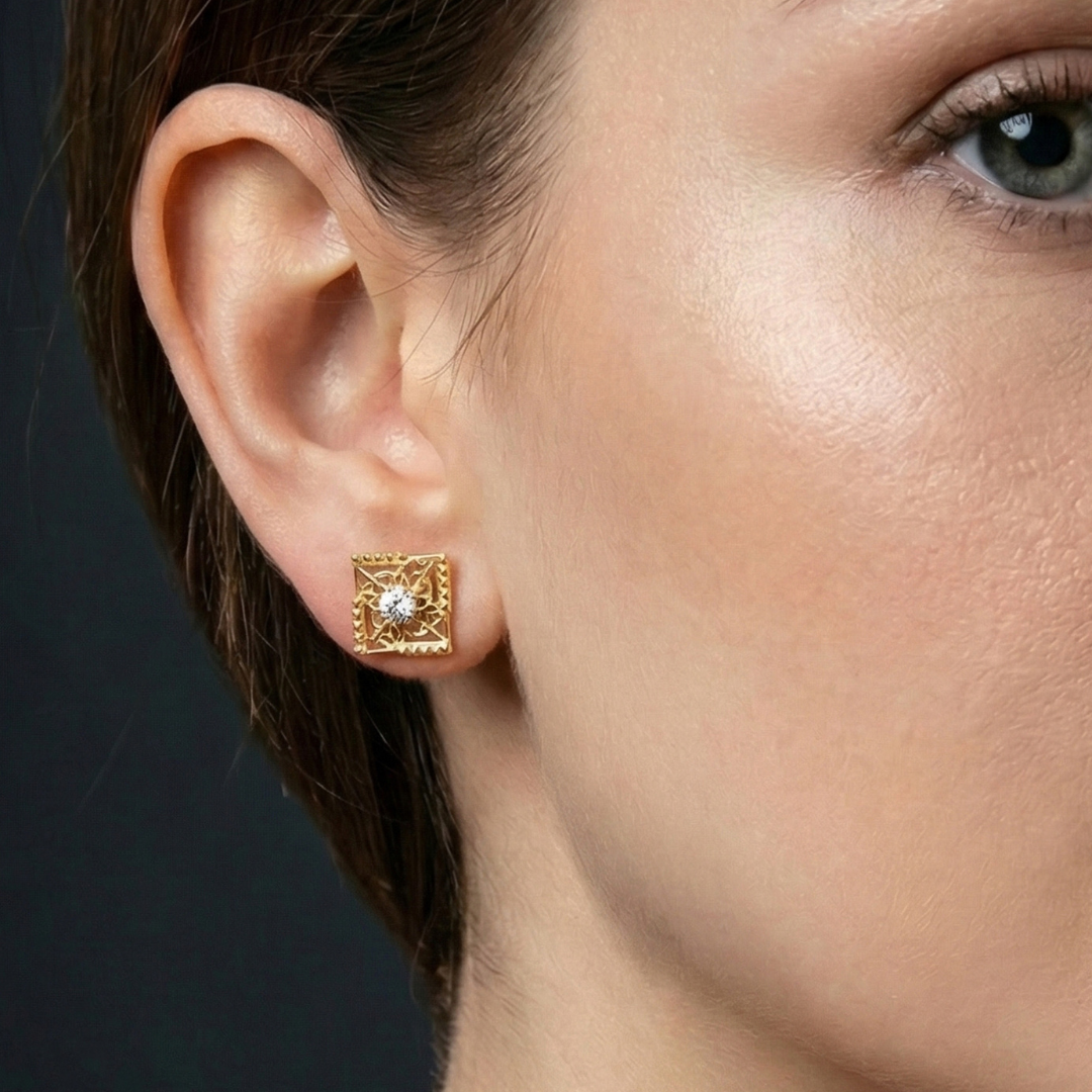 Jharokha Earrings