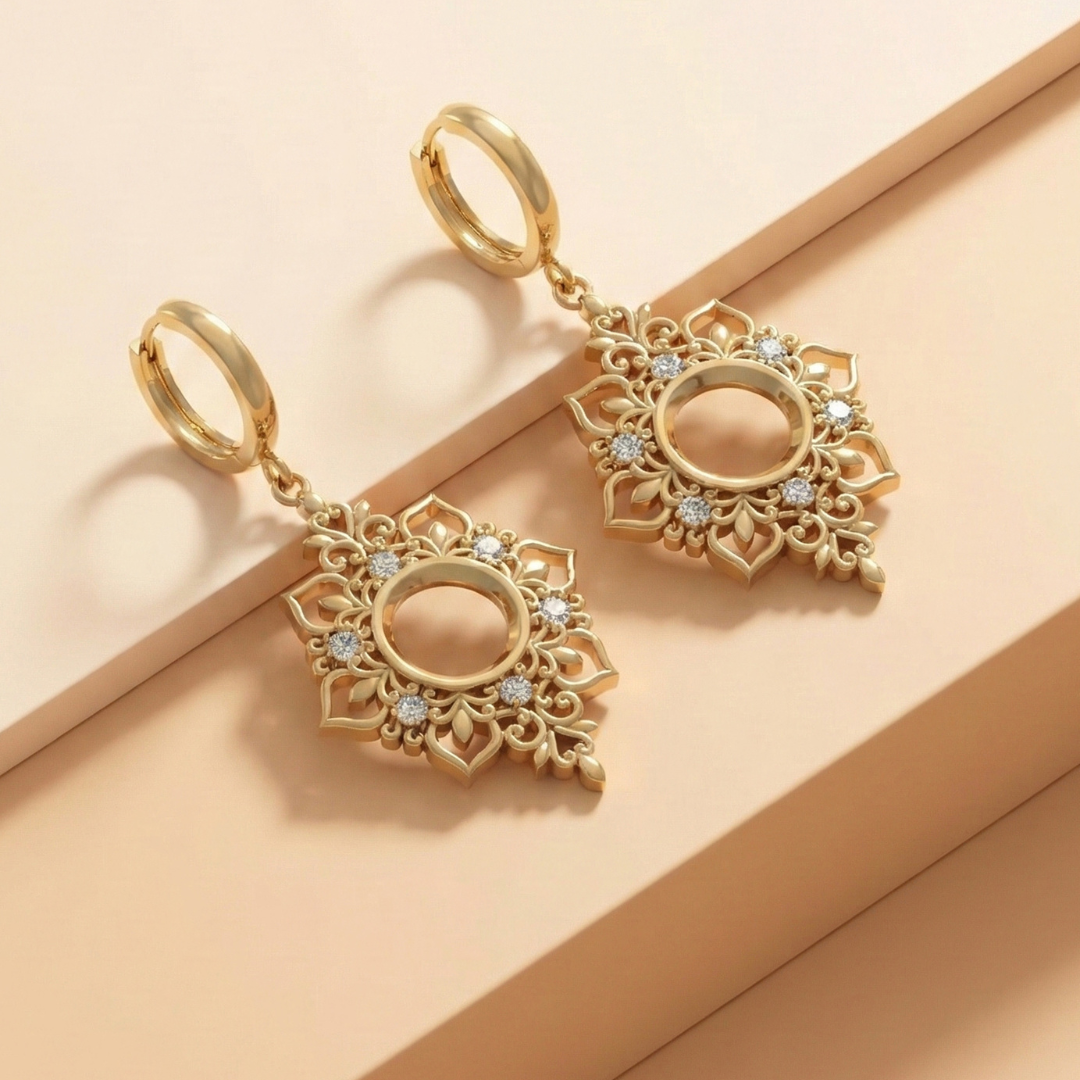 Mandnaa Dangling Earrings