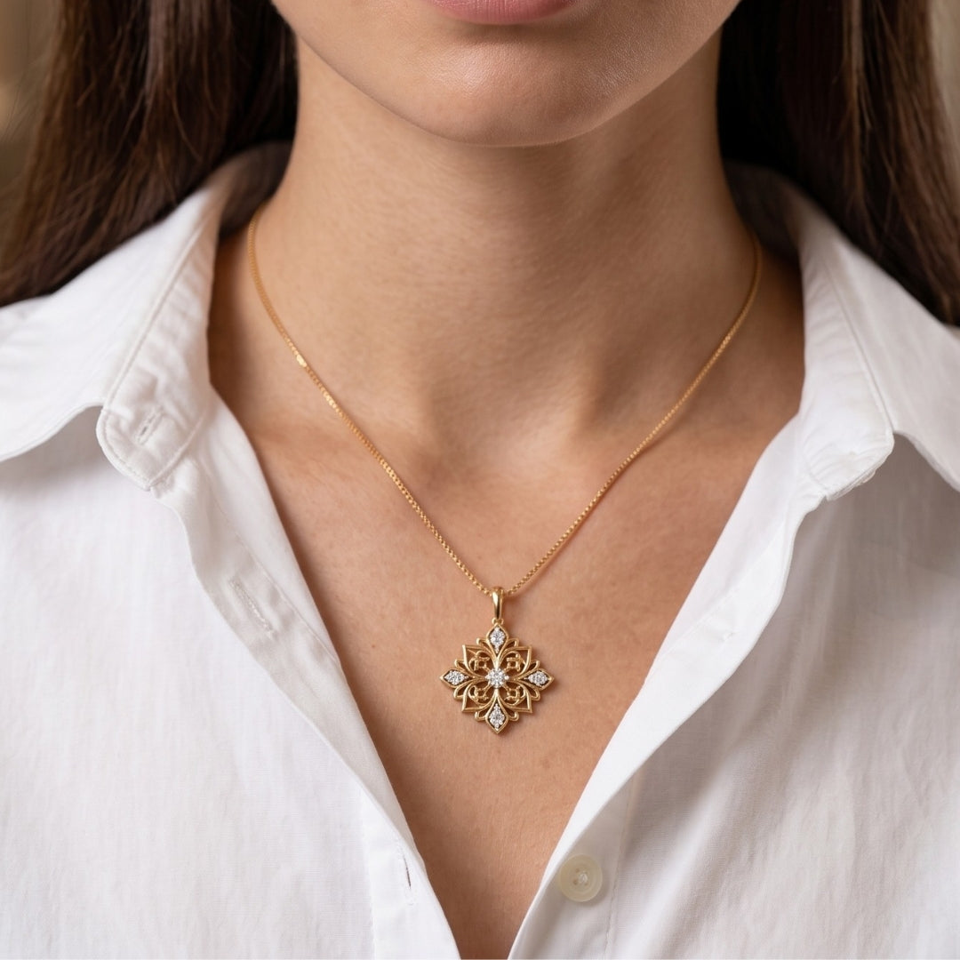 Chaurus Necklace with Chain