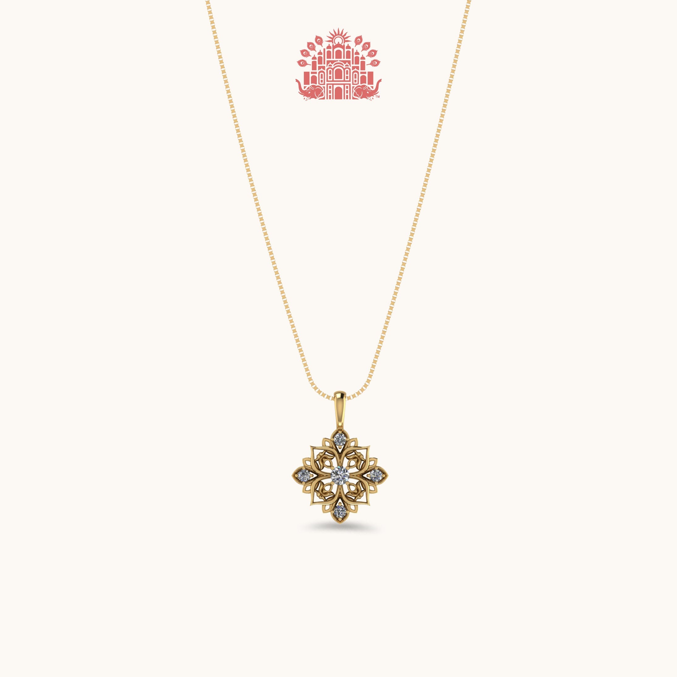 Chaurus Necklace with Chain