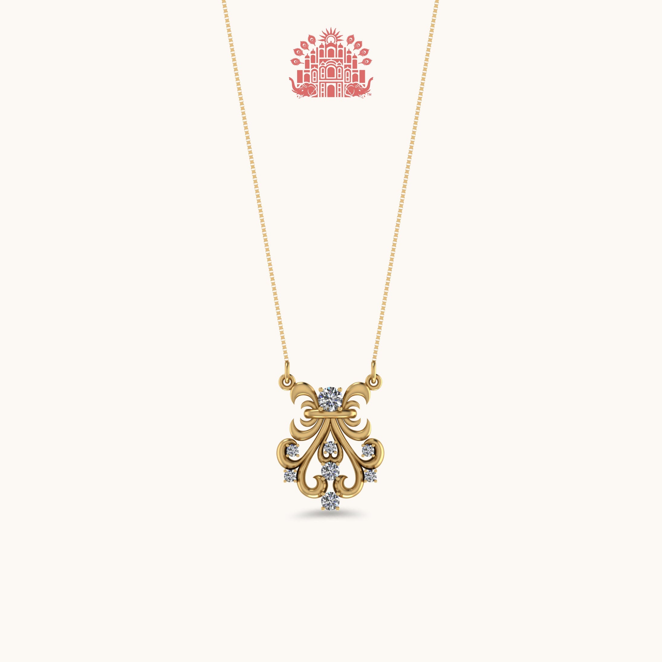 Toran Necklace with Chain