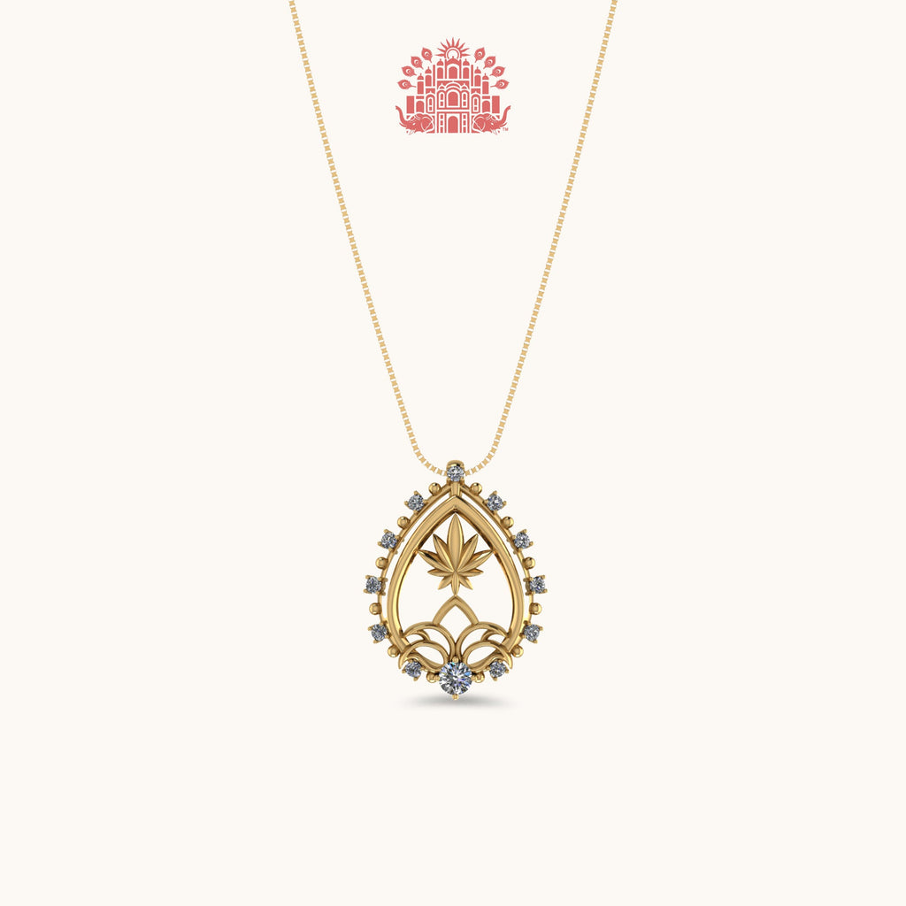 Gul Necklace with Chain