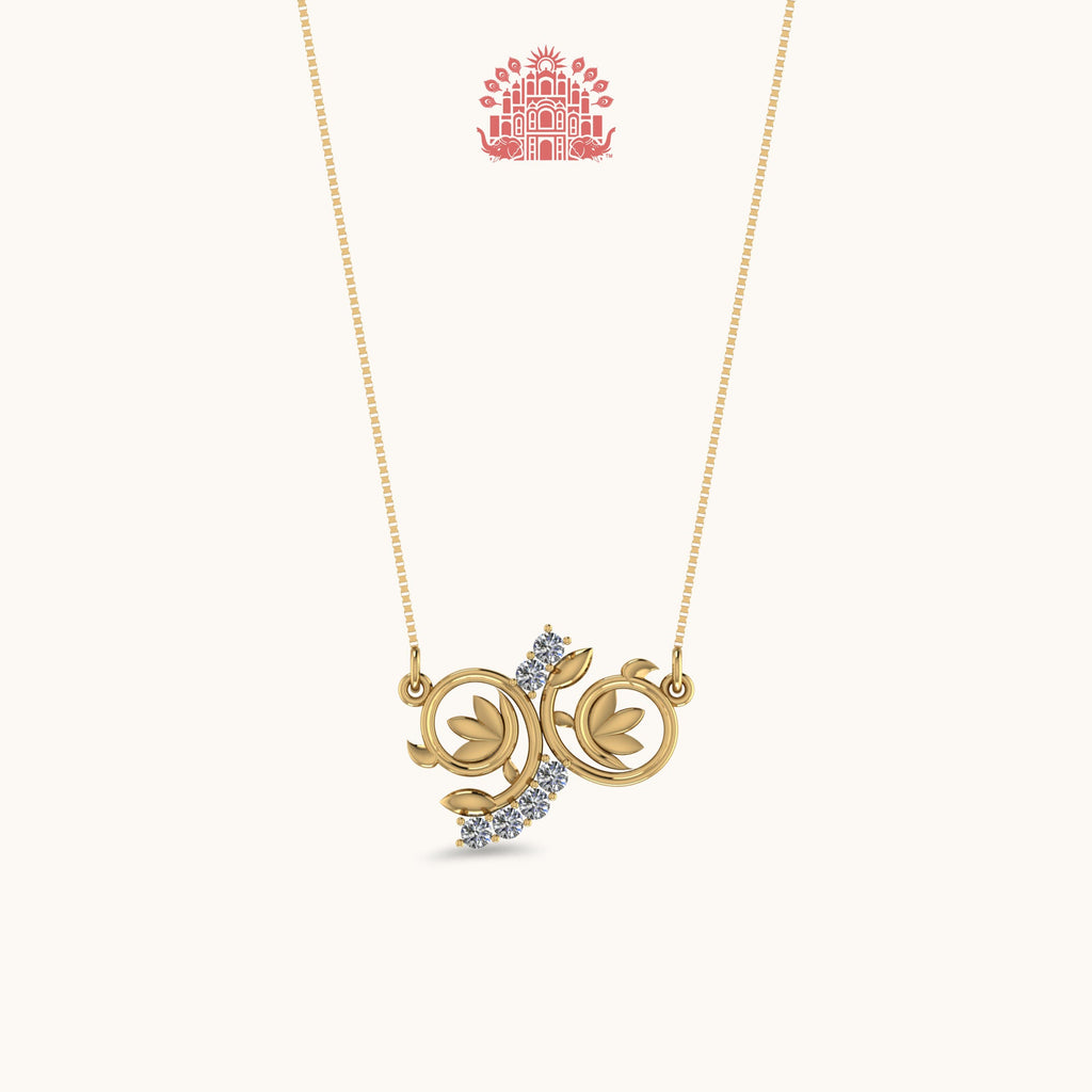 Teej Necklace with Chain