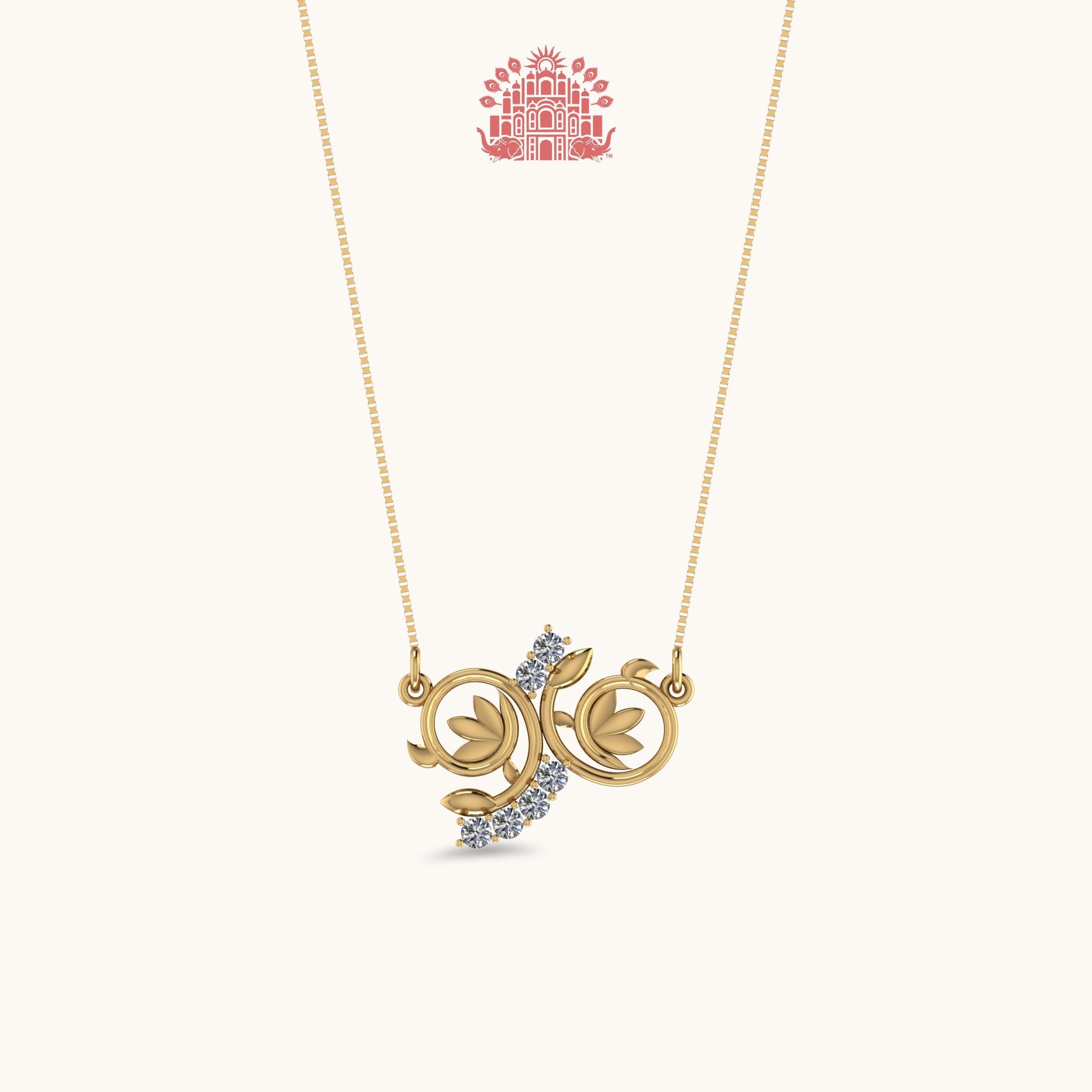 Teej Necklace with Chain