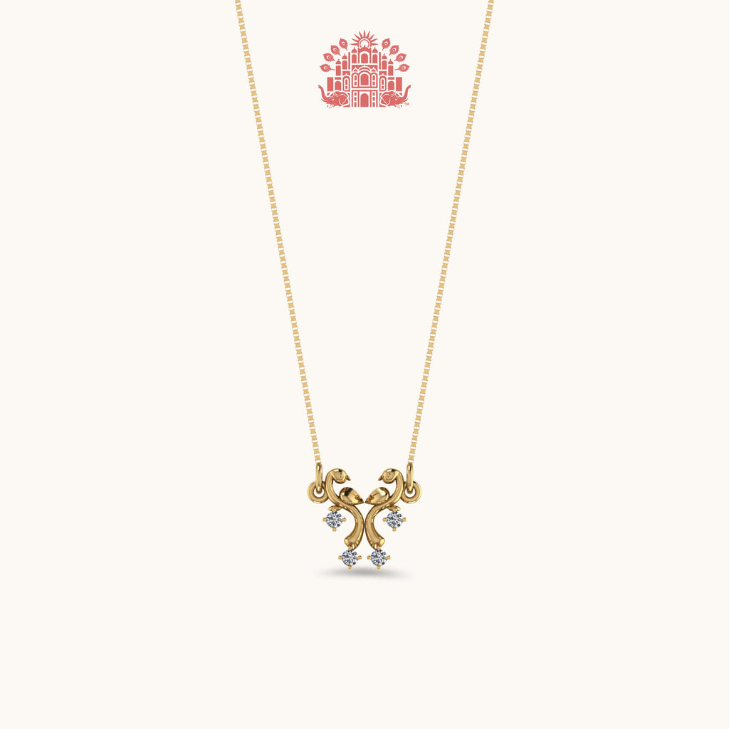 Dhola Maru Necklace with Chain