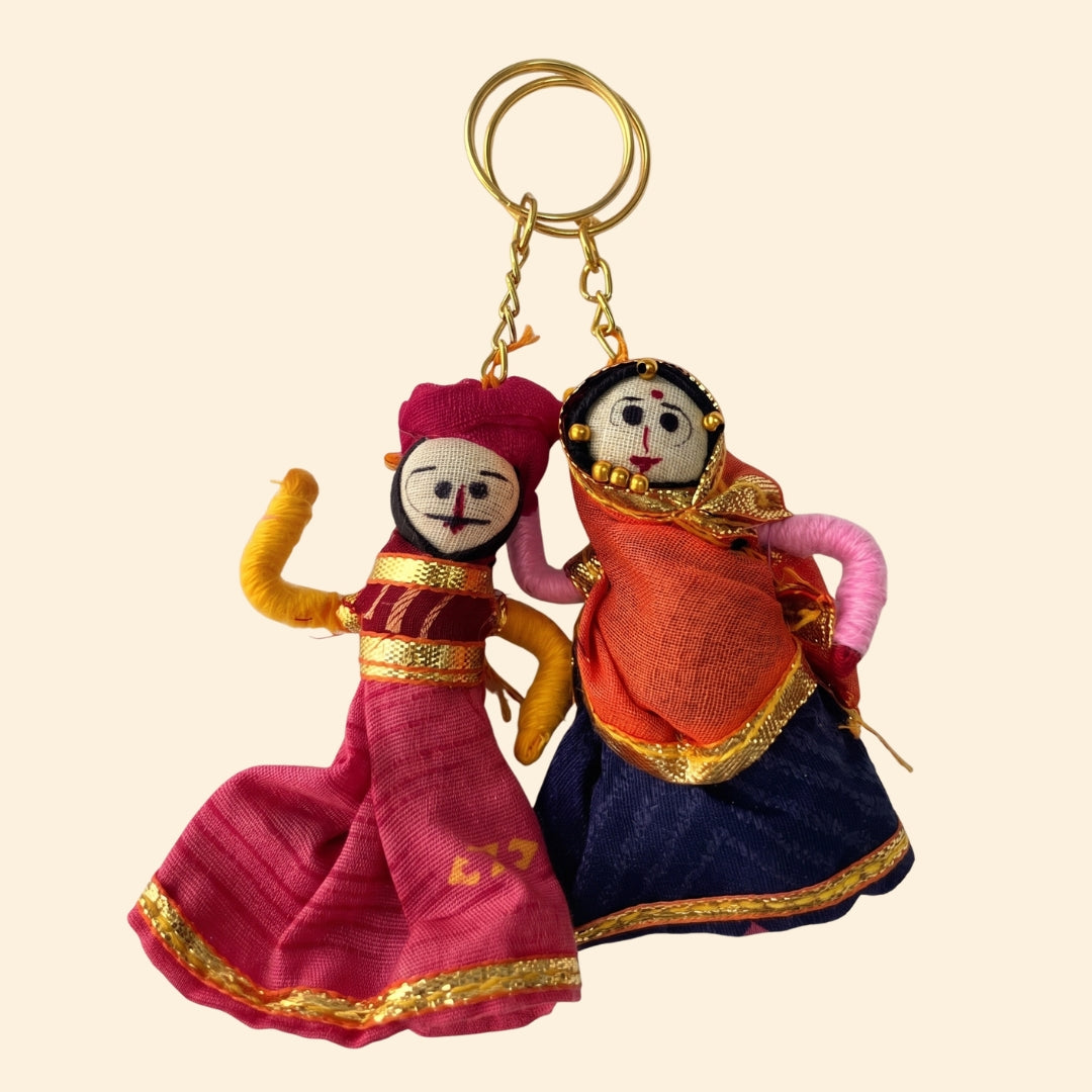 Jaipuri Collectable Puppet Keychains